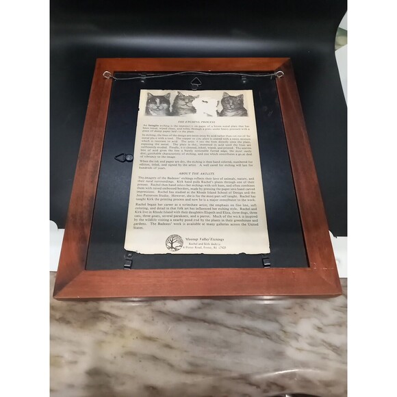 R.H. Badeau Etching "Gentleman's Game 1912" 102 Of 400 Limited Edition Framed - Picture 5 of 6